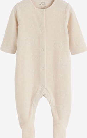 Next - Pijama en beige: frente