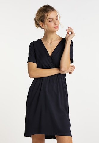 DreiMaster Vintage Dress in Blue: front