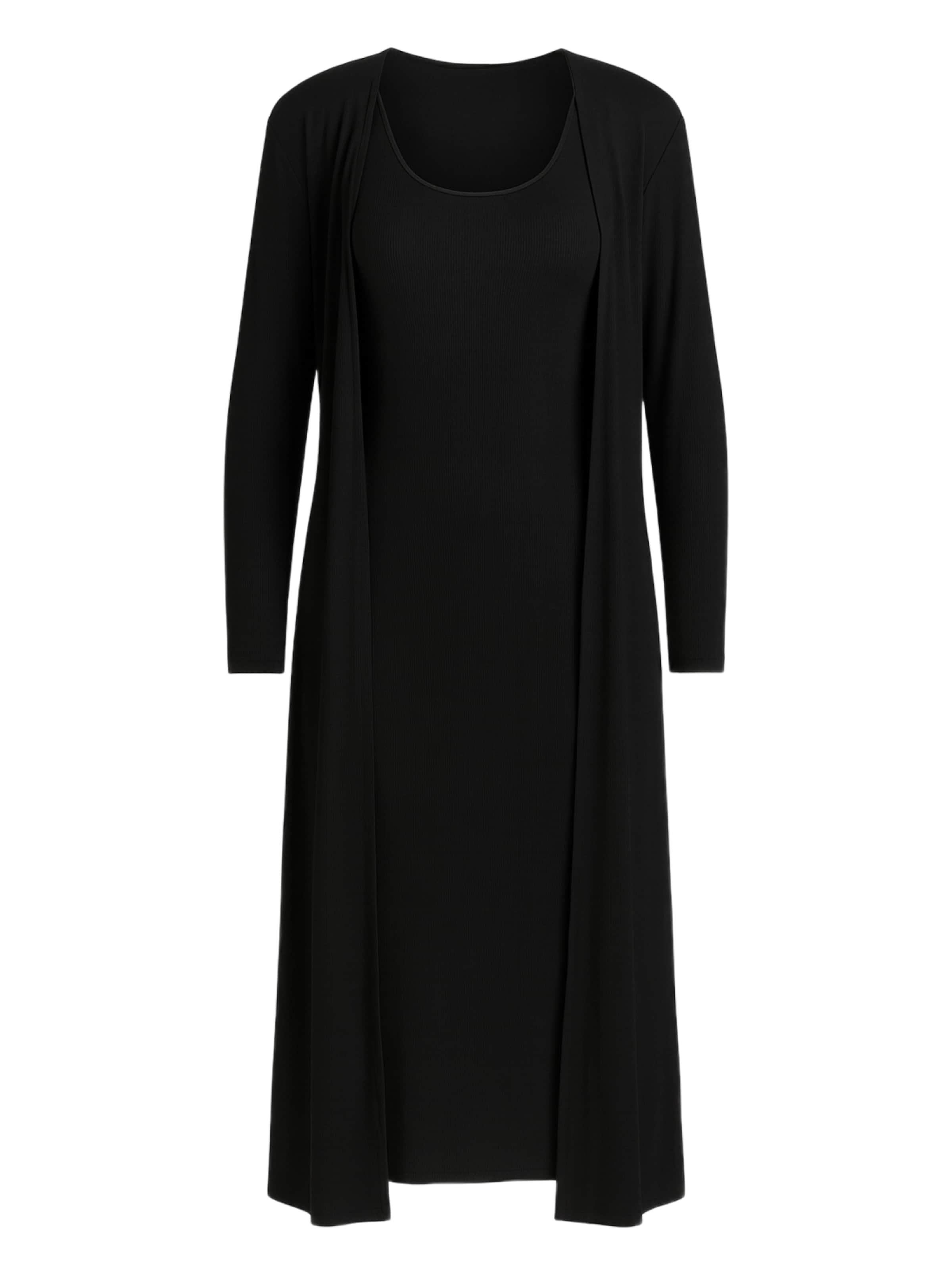 LYN MAMA Kleid in Schwarz: Vorderseite