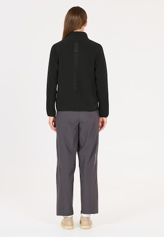 SOS Functionele fleece jas 'Draco' in Zwart