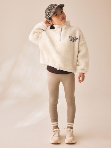 Next Fleece jacket in Beige