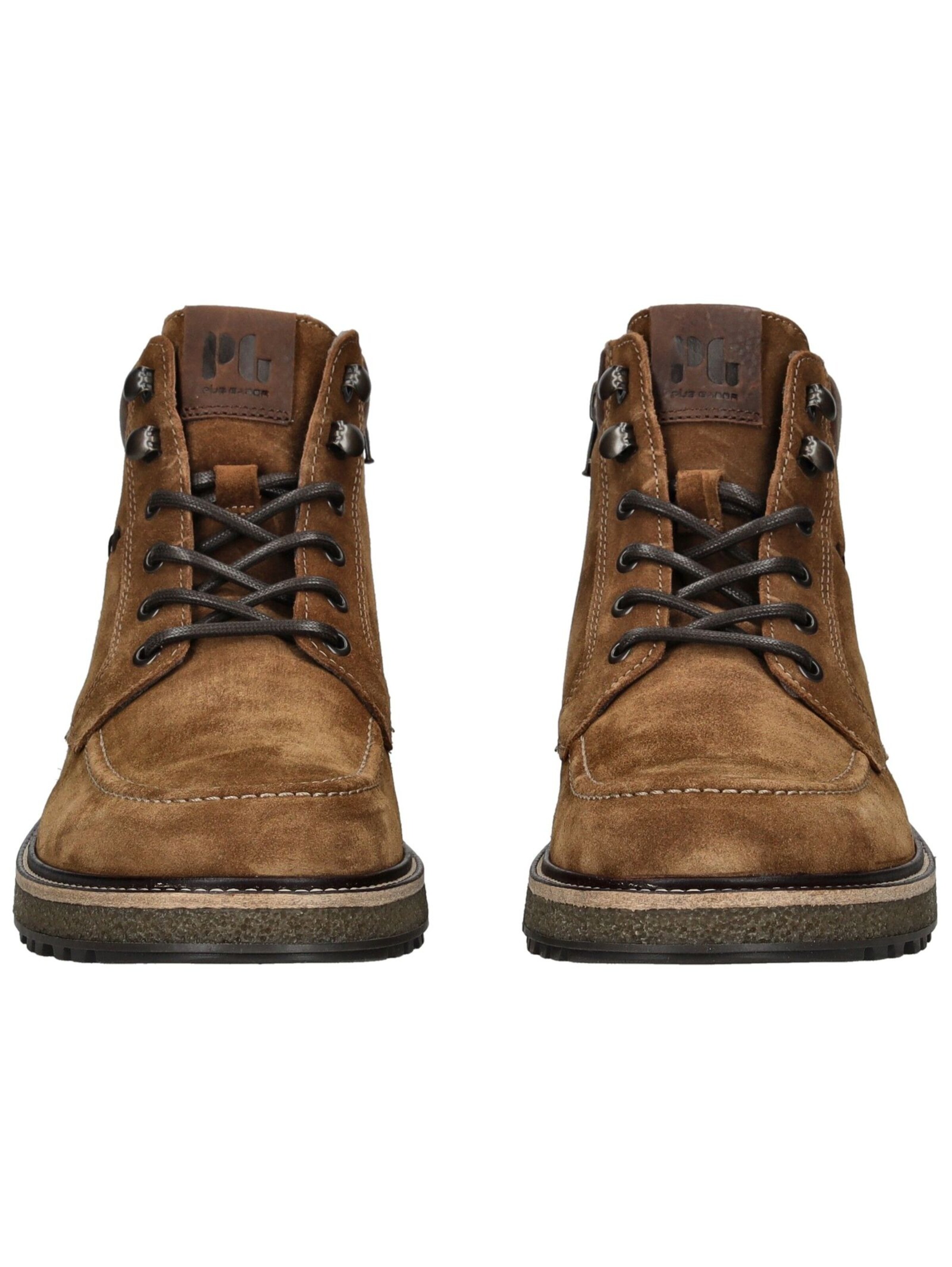 Boots stringati di Pius Gabor in marrone