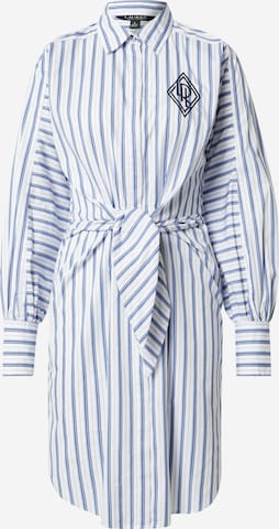 Robe-chemise 'ESSIEN' Lauren Ralph Lauren en bleu : devant