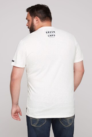 T-Shirt CAMP DAVID en blanc