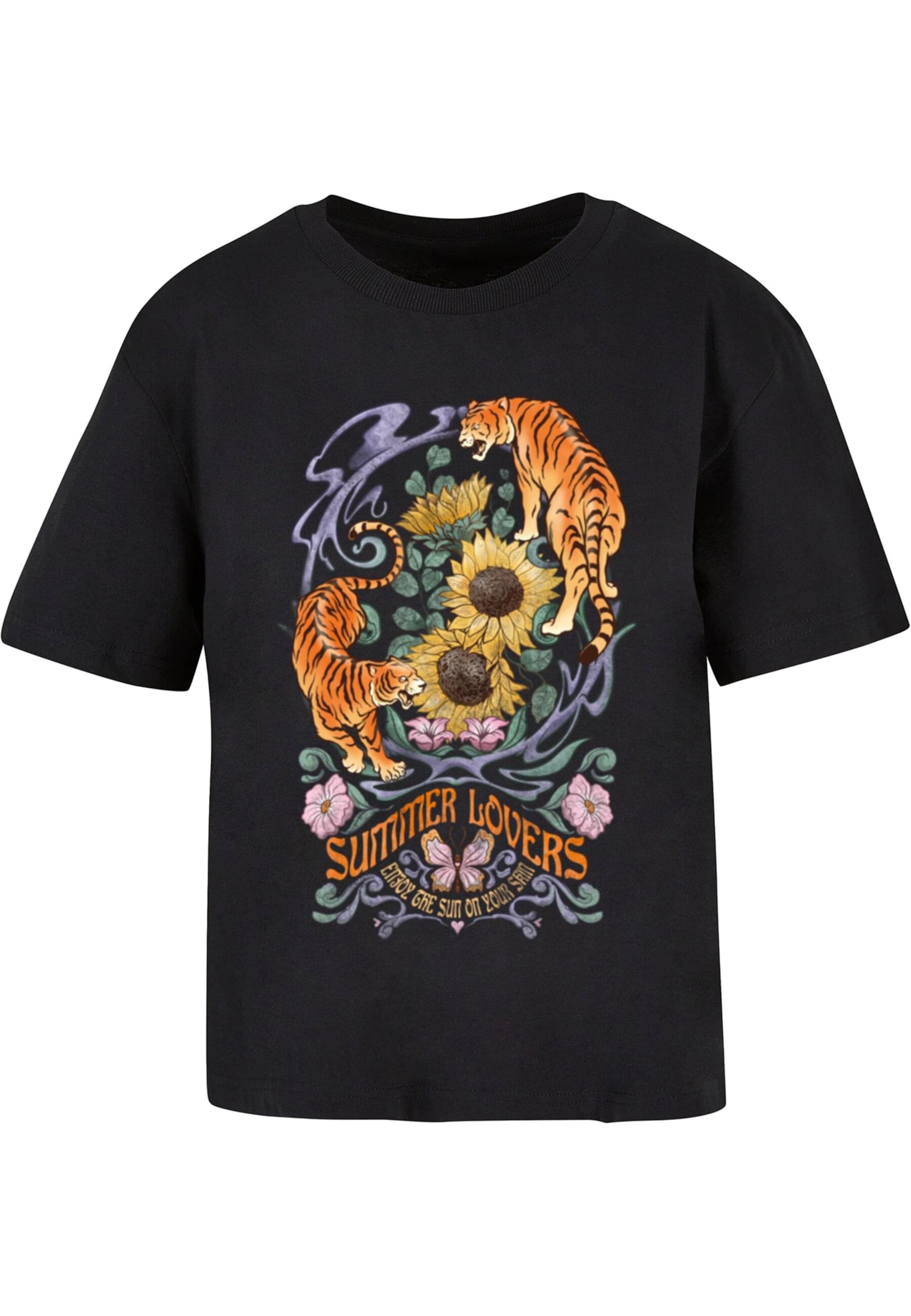 Miss Tee Särk 'Summer Lovers', värv must: eest vaates