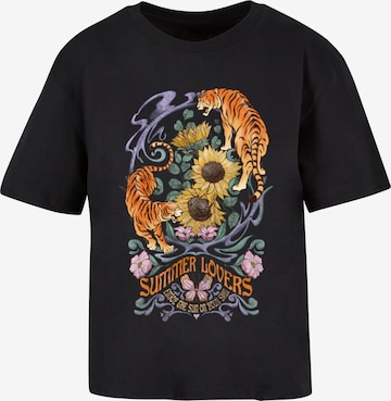 Miss Tee Paita 'Summer Lovers' värissä musta: etupuoli