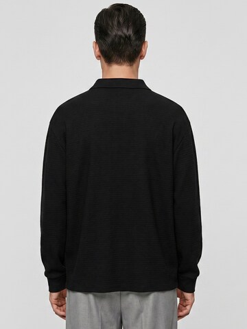 ALLTHEMEN Shirt 'Schwinge' in Black