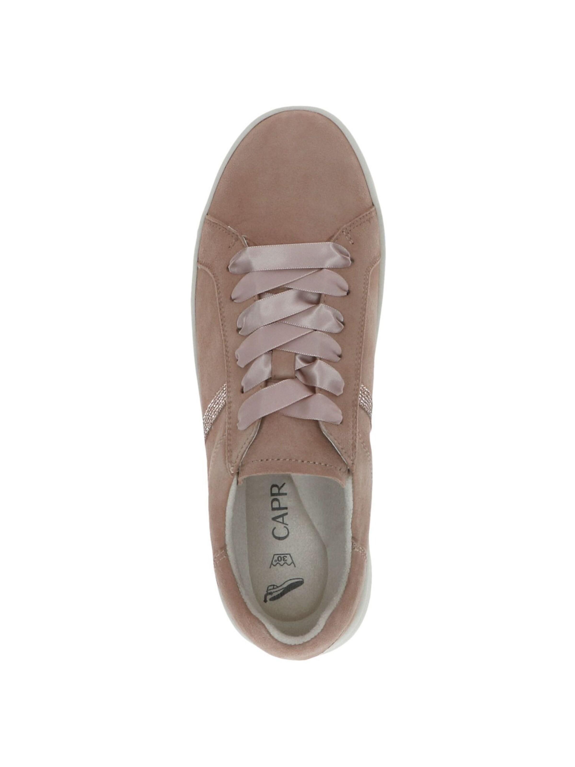 CAPRICE Athletic Lace-Up Shoes in Beige