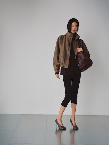 Geacă de primăvară-toamnă 'Josef' de la MANGO pe maro