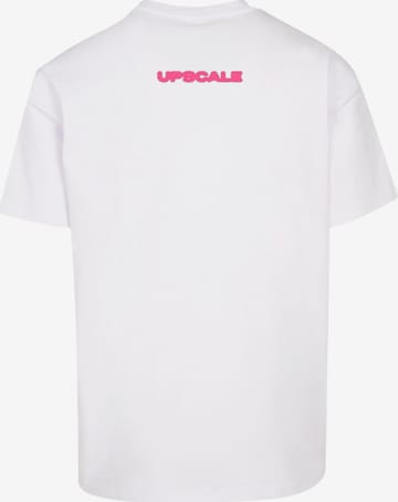 MT Upscale Тениска 'Sad Boy' в бяло