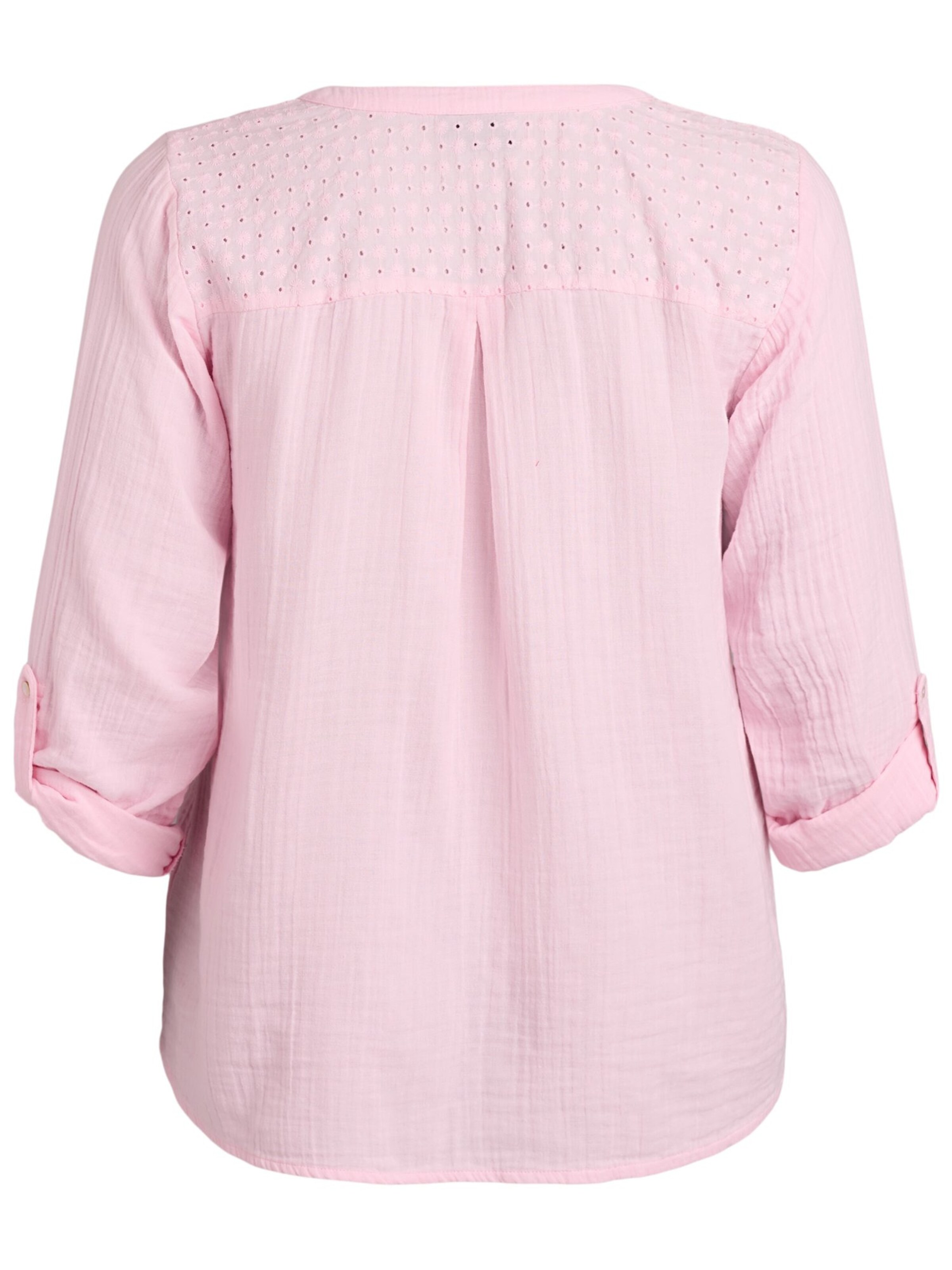 Zizzi Blouse 'Cavivu' in Pink
