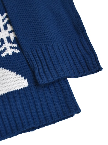 United Labels Sweater 'Weihnachtspullover Eisbär' in Blue