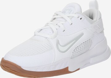 balts Nike Sportswear Sporta apavi 'Crosscourt': no priekšpuses