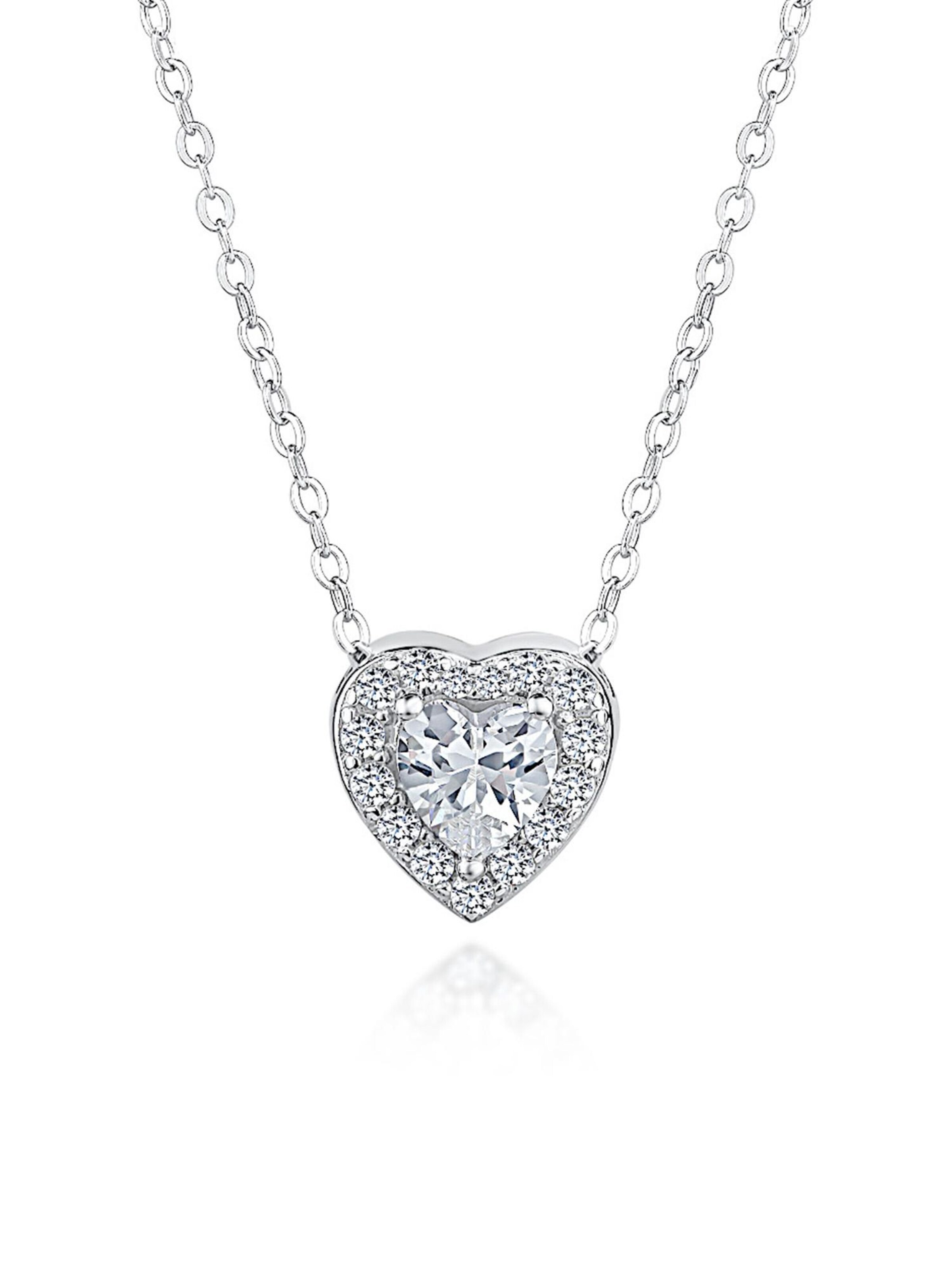 DANIEL CLIFFORD Necklace 'Linda' in Silver: front