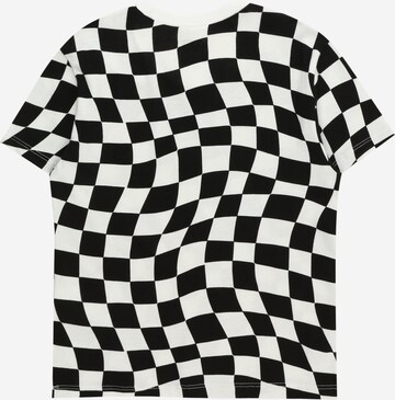 VANS - Camiseta 'WARPED 66 CHECK' en negro