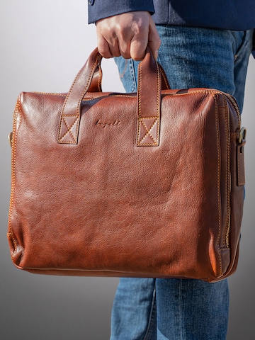 bupell Aktenkoffer 'Ortensio' in Braun