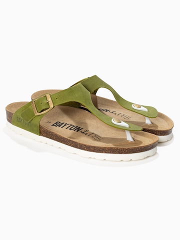 Tongs 'MERCURE' Bayton en vert