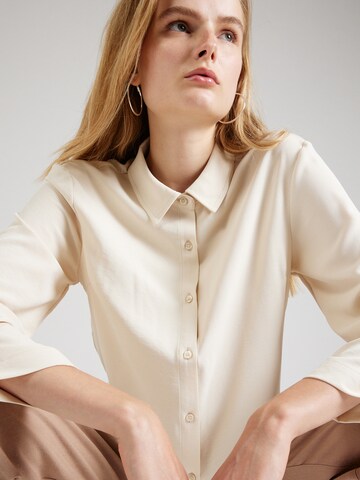 modström Bluse 'Freda' in Beige