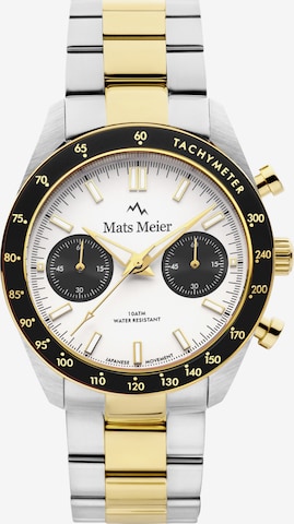 Mats Meier Analog Watch in Gold: front