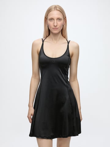 DIESEL - Vestido 'D-IMMY' en negro: frente