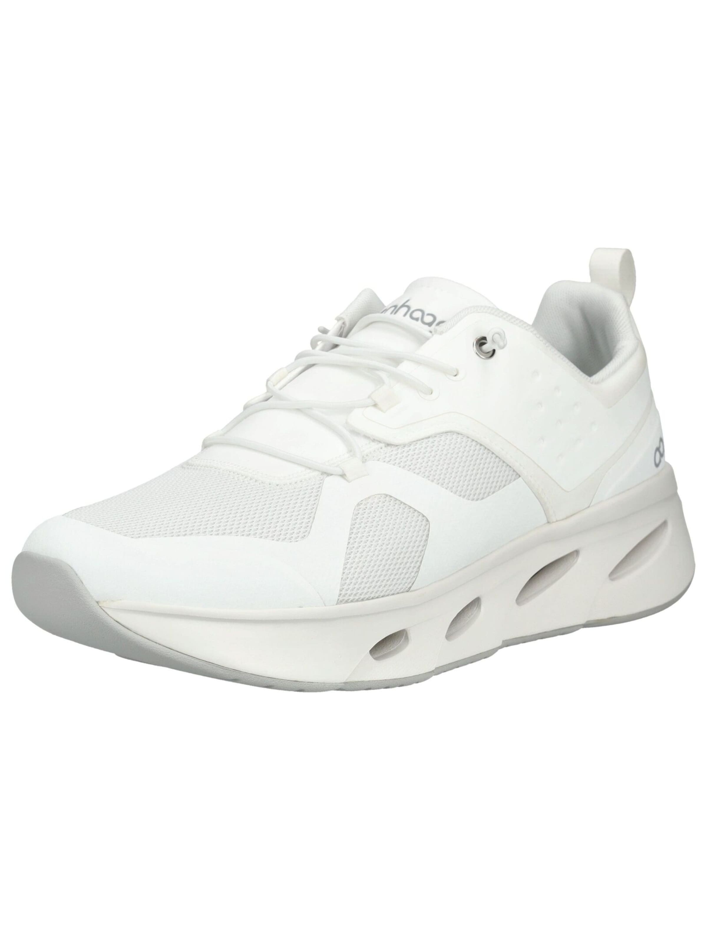 Tenhaag Platform trainers in White: front