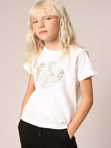 T-Shirt 'Lolover' Deeluxe en blanc : devant