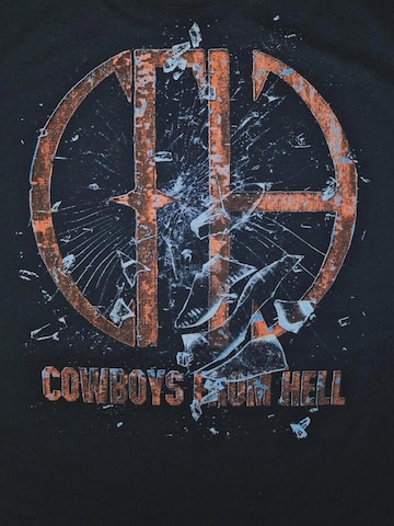 PANTERA Koszulka 'Pantera Cowboys From Hell Band T-Shirt' w kolorze czarny