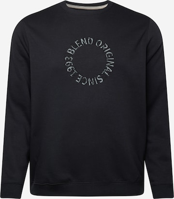 Blend Big Sweatshirt i svart: framsida