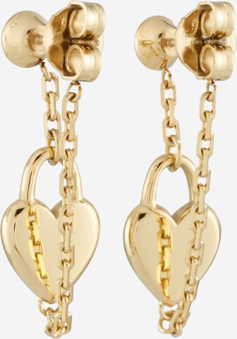 Boucles d'oreilles GUESS en jaune