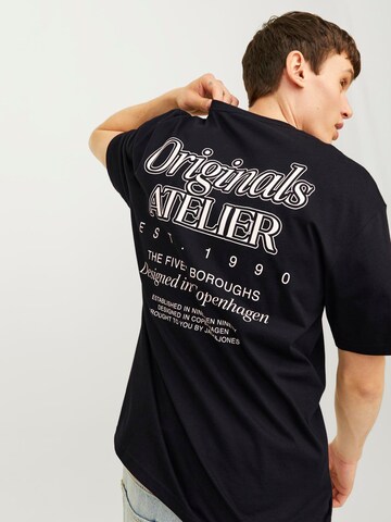 JACK & JONES Bluser & t-shirts 'JORBROOKLYN' i sort: forside