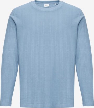 s.Oliver - Camisa em azul: frente