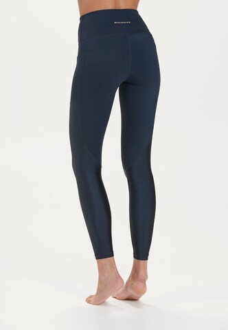 ENDURANCE Skinny Workout Pants 'Yurry' in Blue