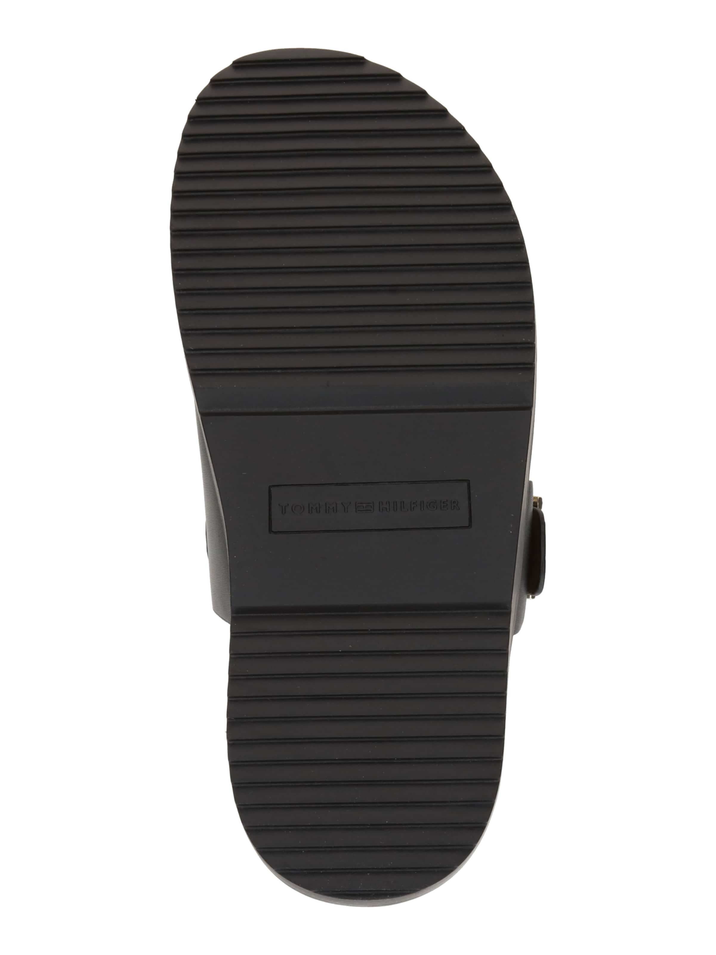 TOMMY HILFIGER Šľapky - Čierna