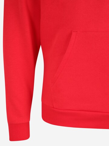 UNDER ARMOUR Athletic Sweatshirt in Red