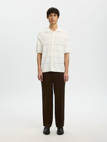 SELECTED Вязаная кофта 'SLHPALLE' в Белый