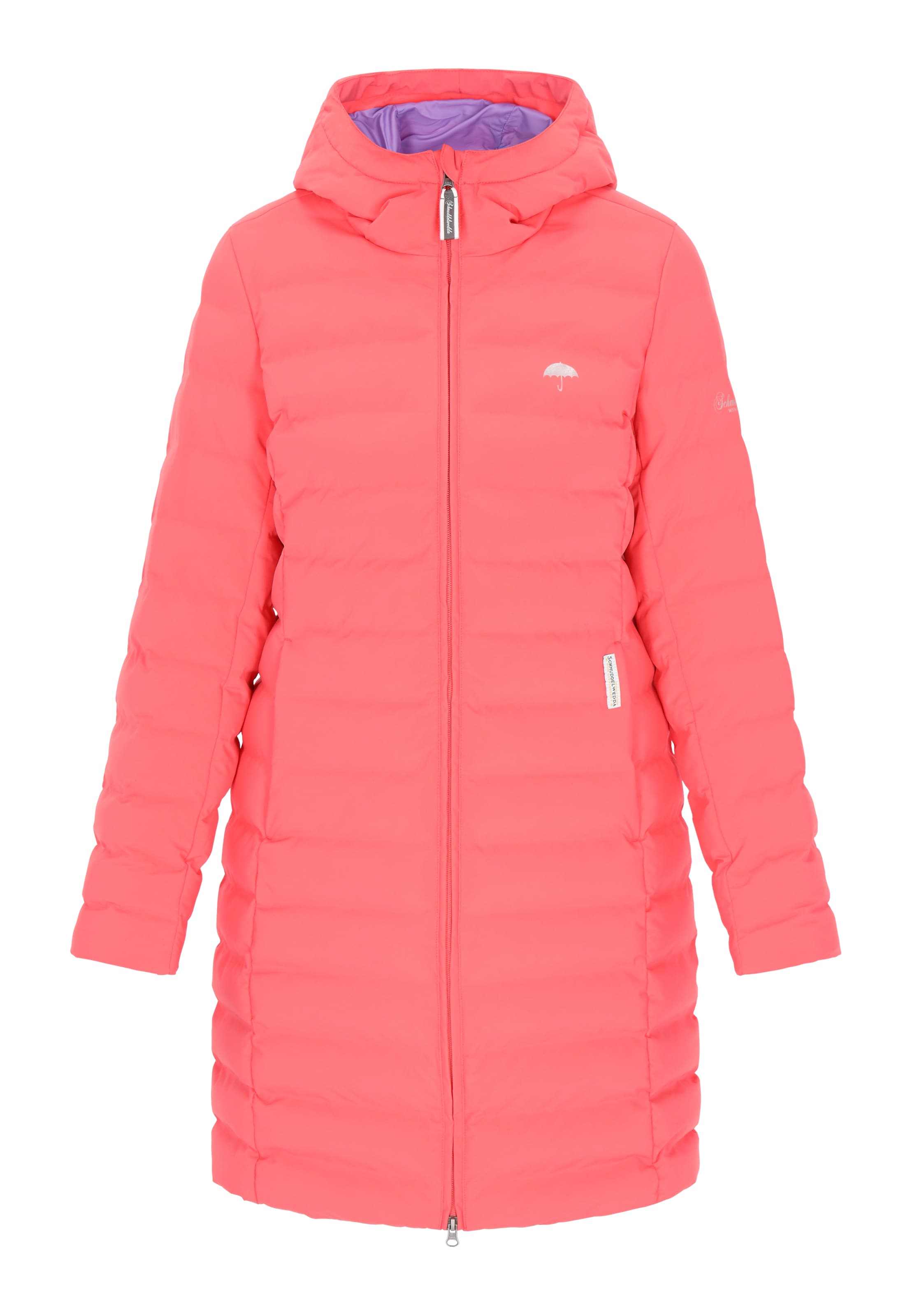 Schmuddelwedda Зимно палто в розово: отпред