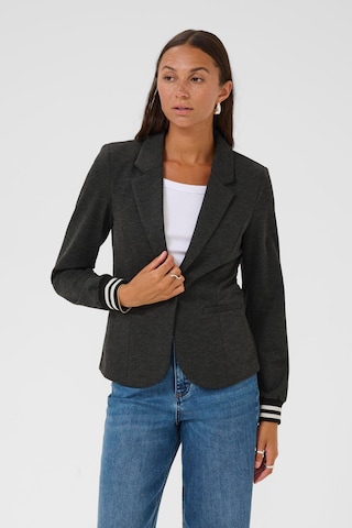 Blazer 'Kinnie' Kaffe en gris : devant