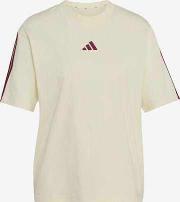 smėlio ADIDAS SPORTSWEAR Sportiniai marškinėliai 'Essentials': priekis