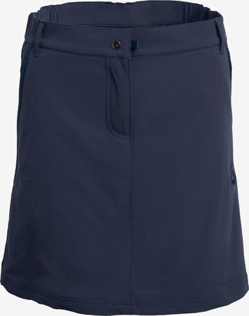 POLARINO Athletic Skorts in Blue: front