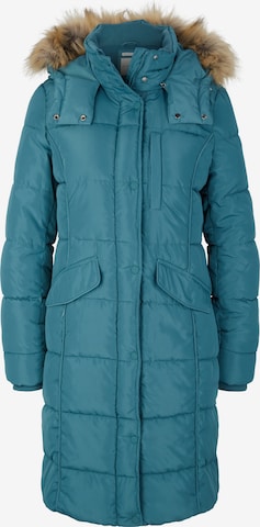 TOM TAILOR Winter Coat in Blue: front