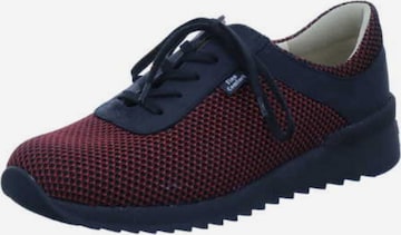 Finn Comfort Athletic Lace-Up Shoes in Red: front