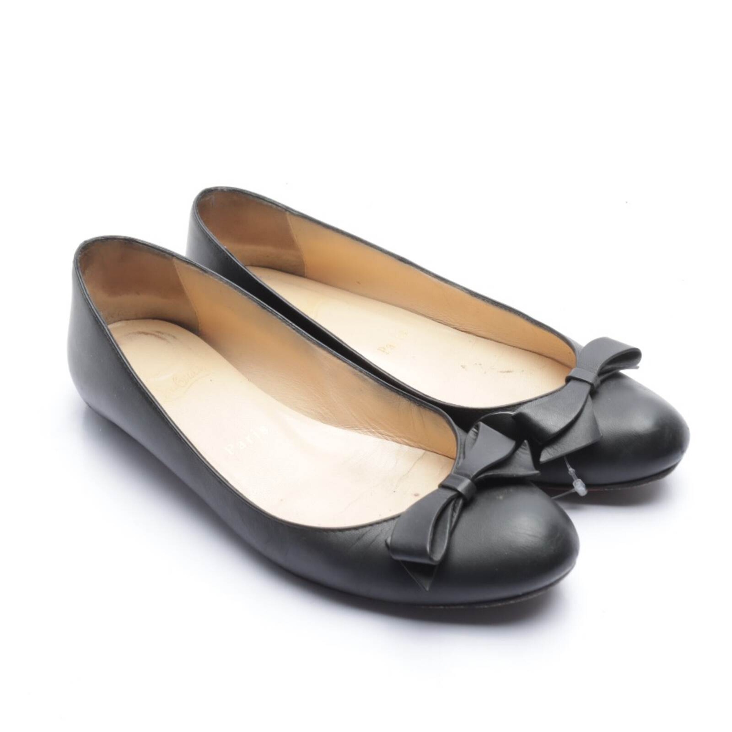 Christian Louboutin Halbschuhe 36 in Schwarz: Vorderseite