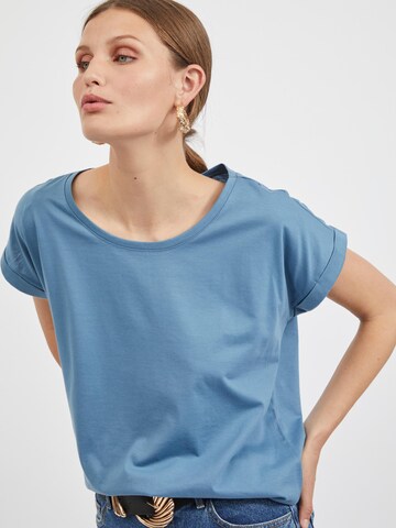 VILA T-Shirt 'Dreamers' in Blau
