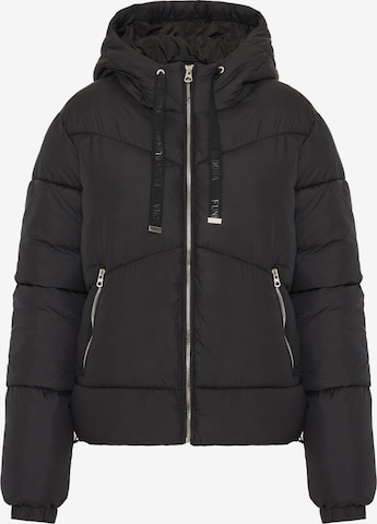 Funky BuddhaZimska jakna - crna boja: prednji dio