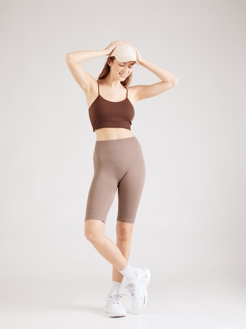 ONLY PLAY - Skinny Leggings 'JAIA LIFE' en marrón