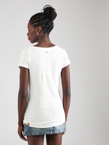 Ragwear - Camiseta 'FLLORAH' en blanco