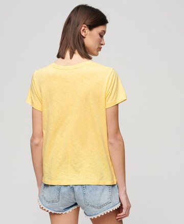 T-shirt Superdry en jaune
