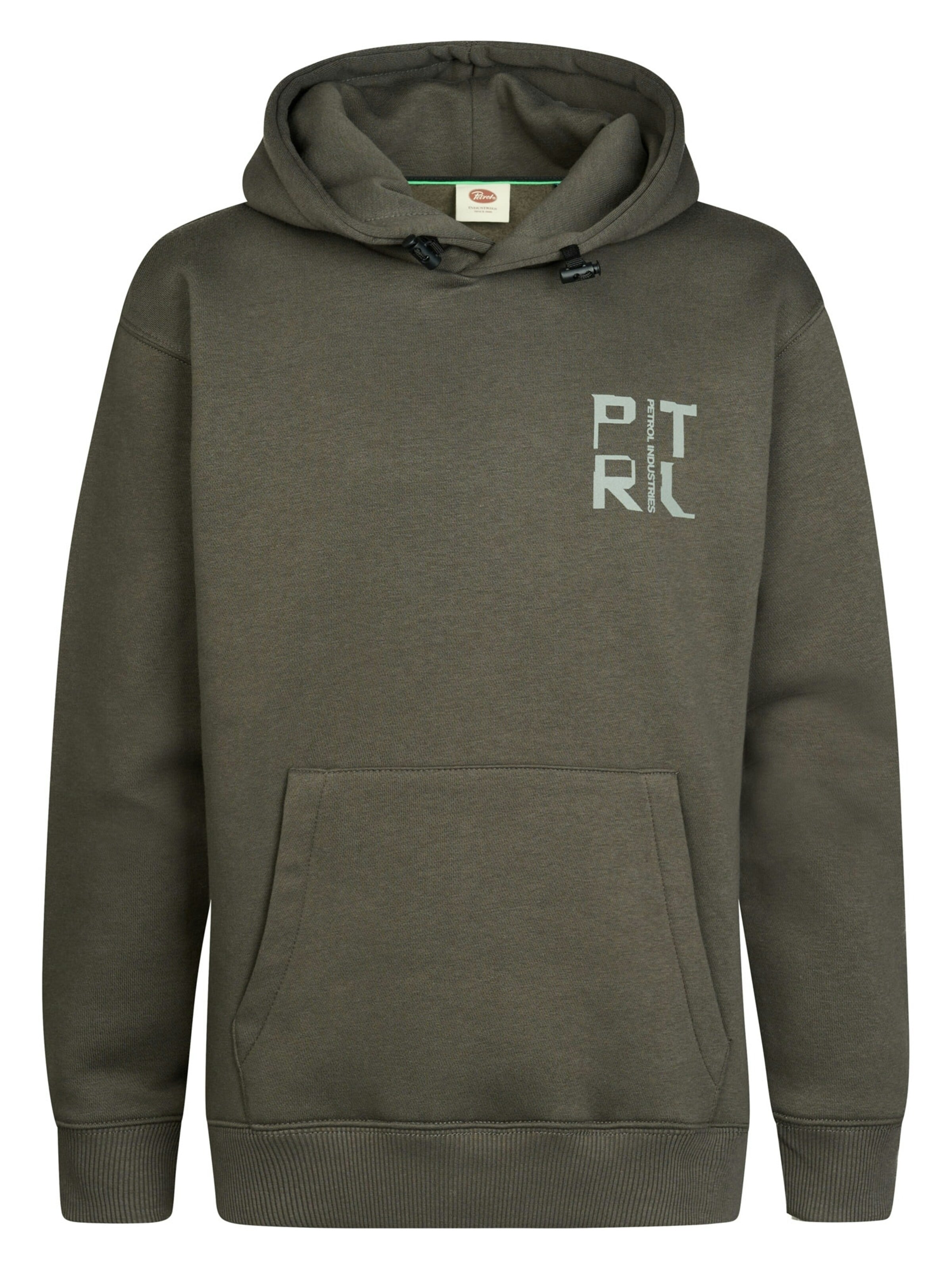 Sweat PETROL en vert : devant