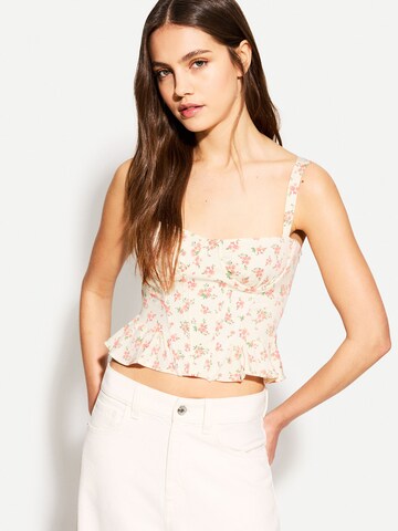 Haut Bershka en mélange de couleurs : devant