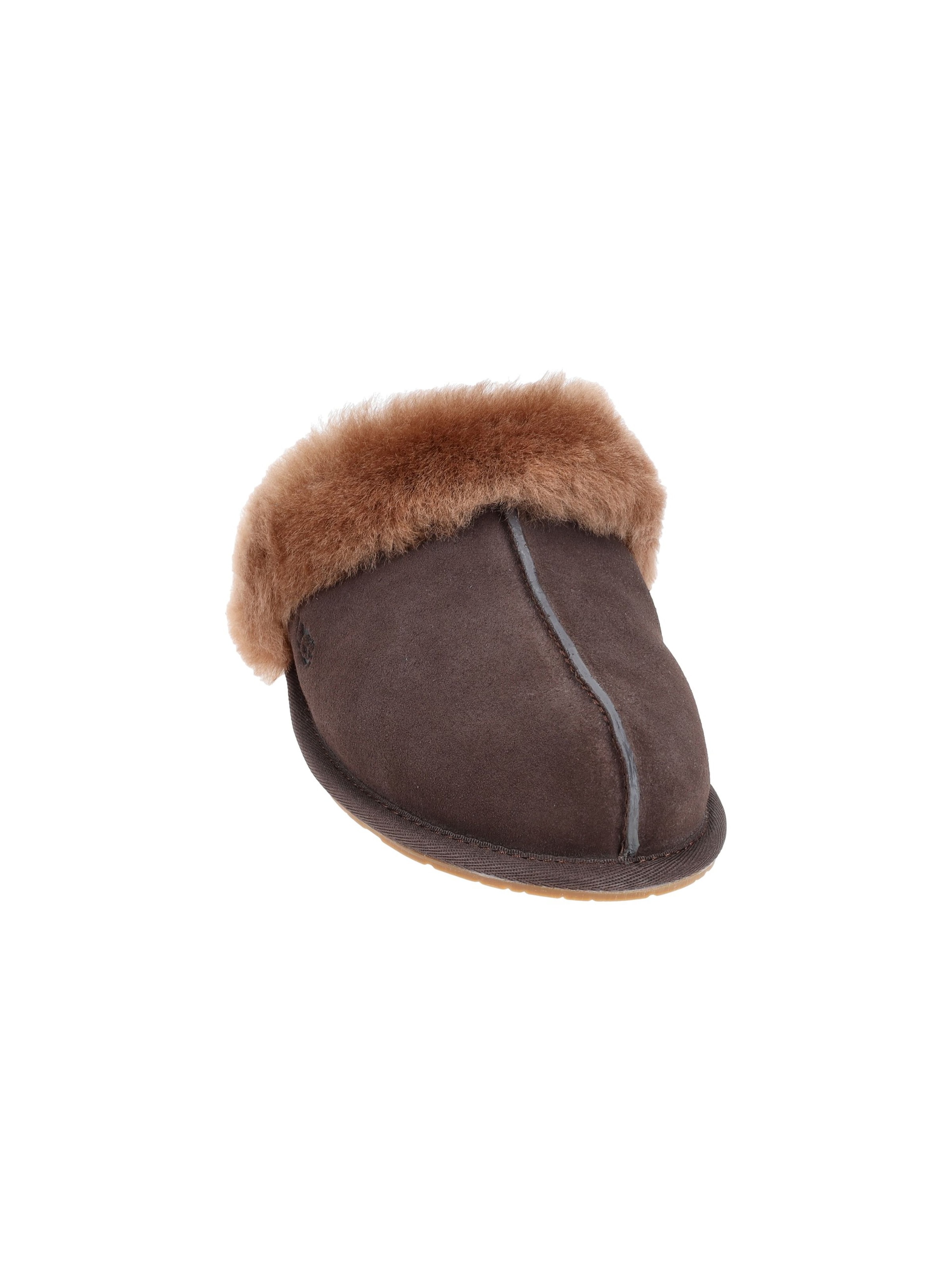 UGG Pantolette 'UGG Scuffette Hausschuhe braun burnt-cedar 1106872' in Braun